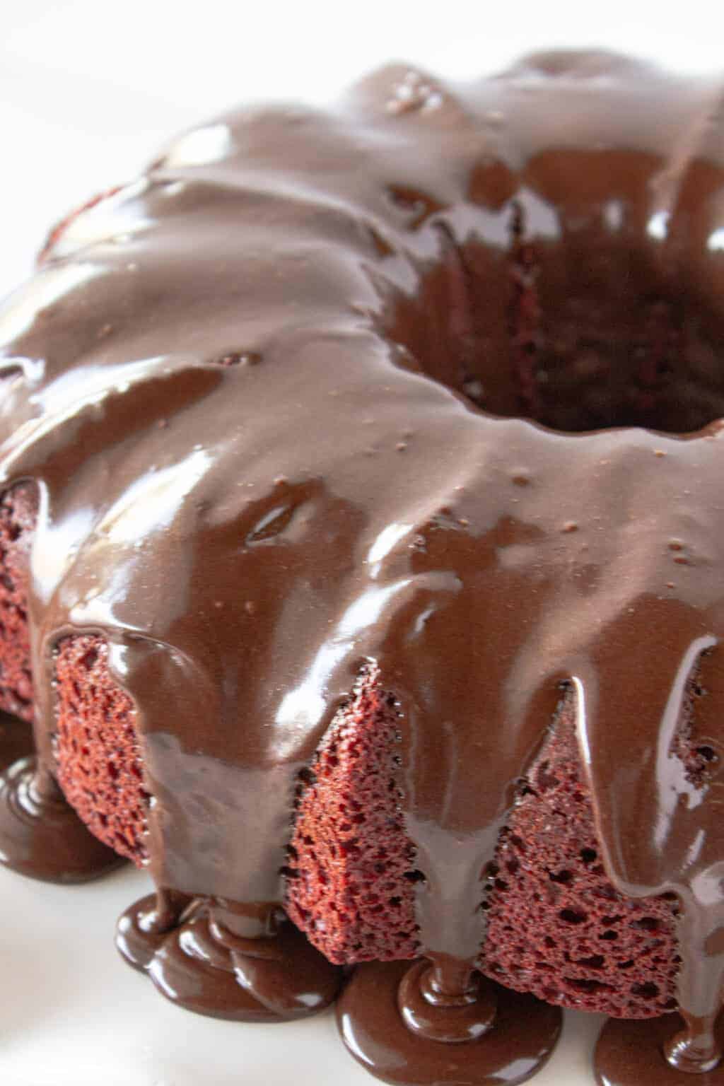 Black Bottom Red Velvet Bundt Cake Recipe Practically Homemade