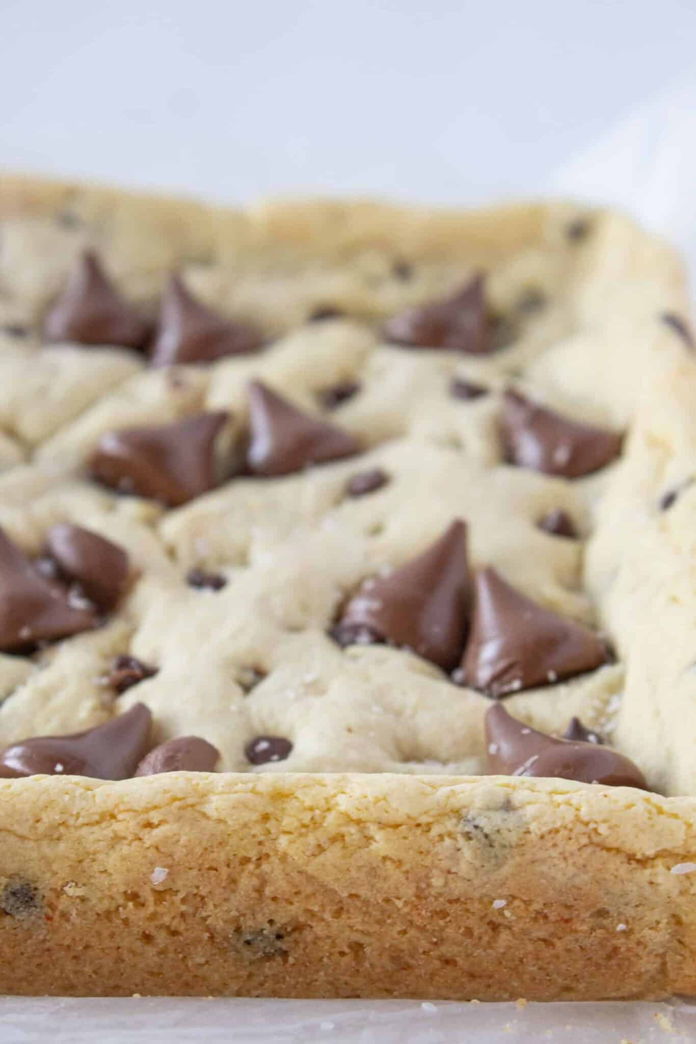 Brown Butter Hersheys Kiss Cookie Bars Practically Homemade