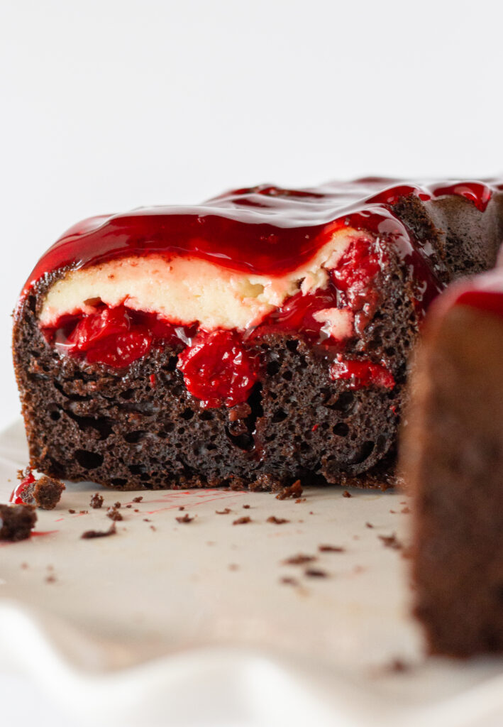 Cherry Cheesecake Chocolate Bundt Cake Practically Homemade