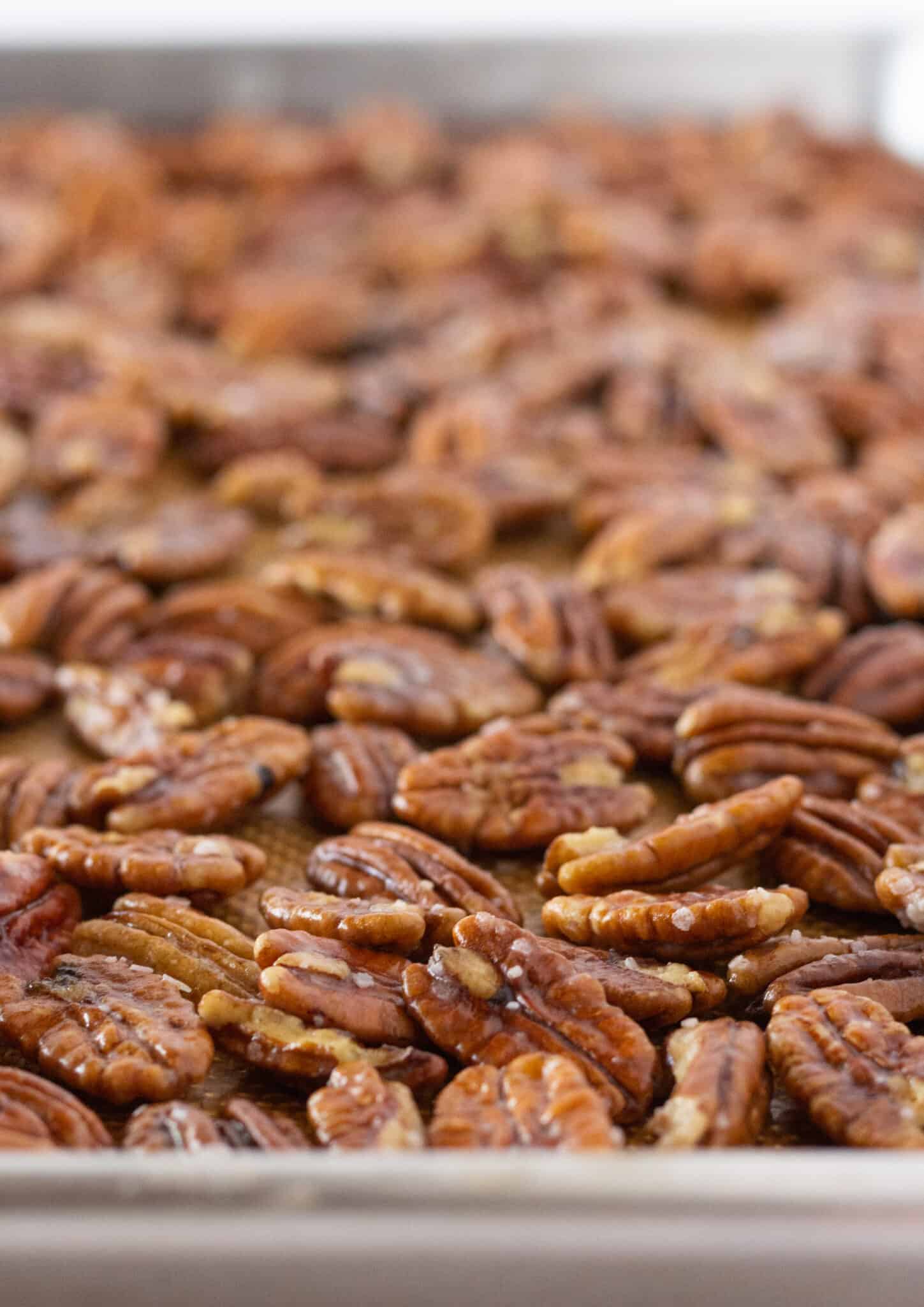How to make Easy Salted Buttered Pecans Practically Homemade