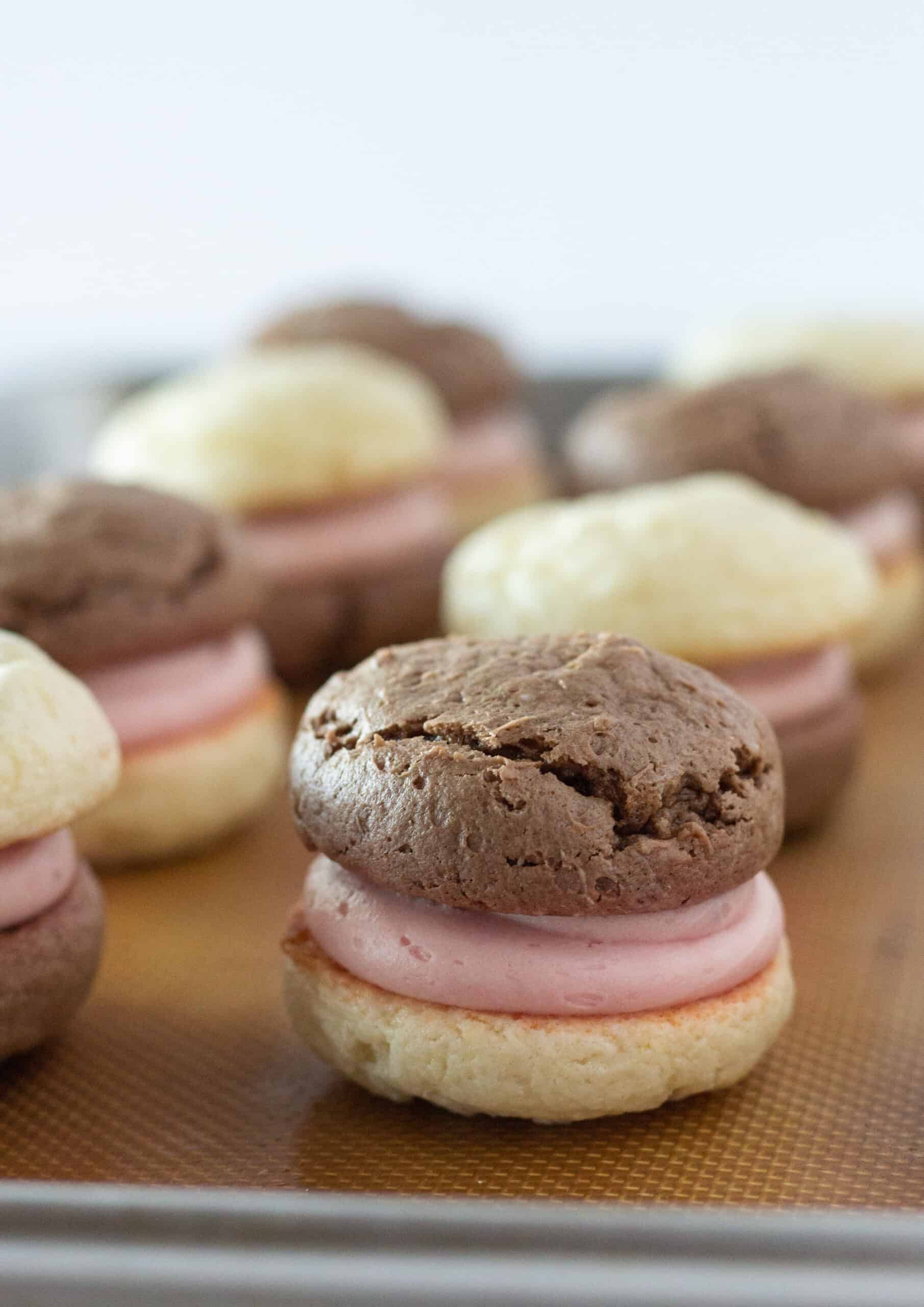 Easy Neapolitan Sandwich Cookies Practically Homemade