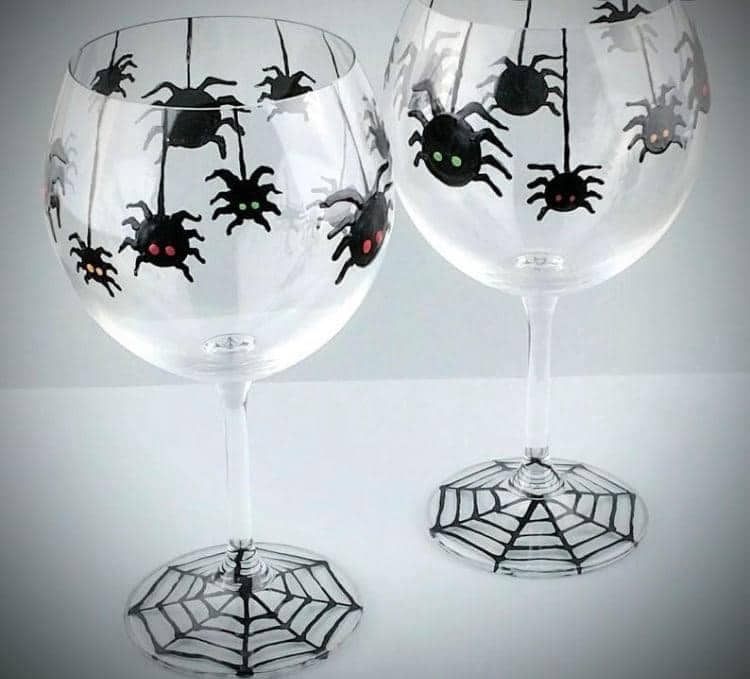 HalloWINE Glass Painting Practically Pikasso