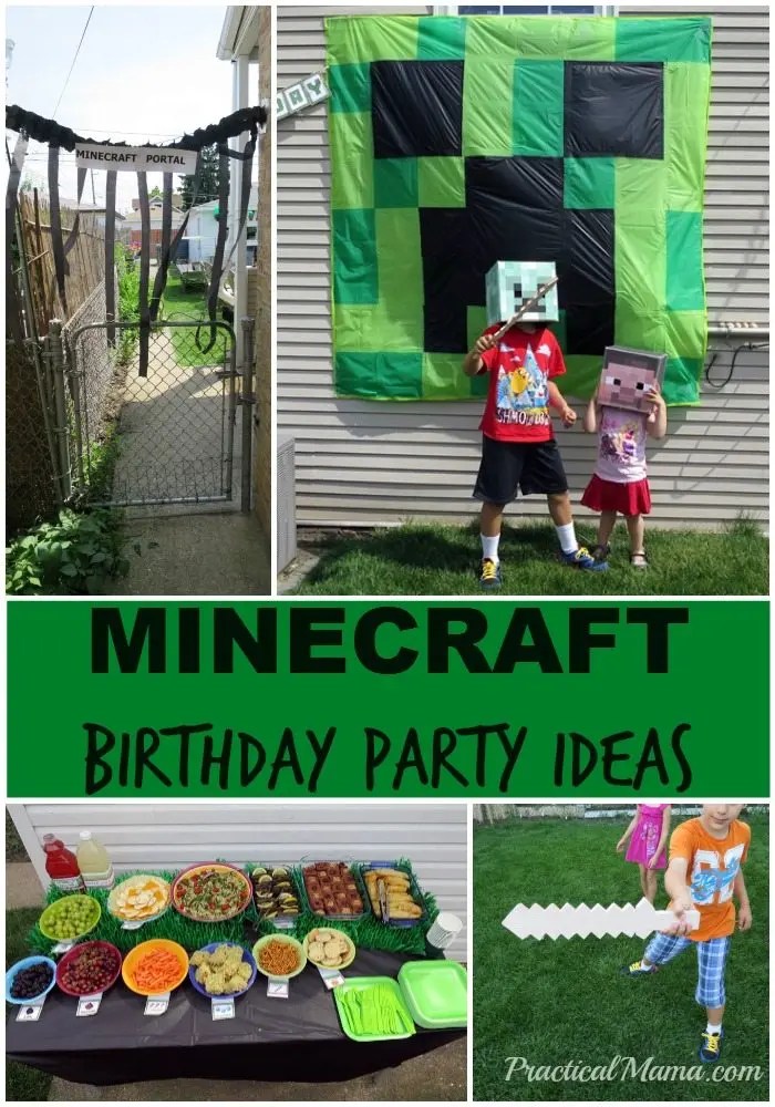 Minecraft Birthday Party Ideas
