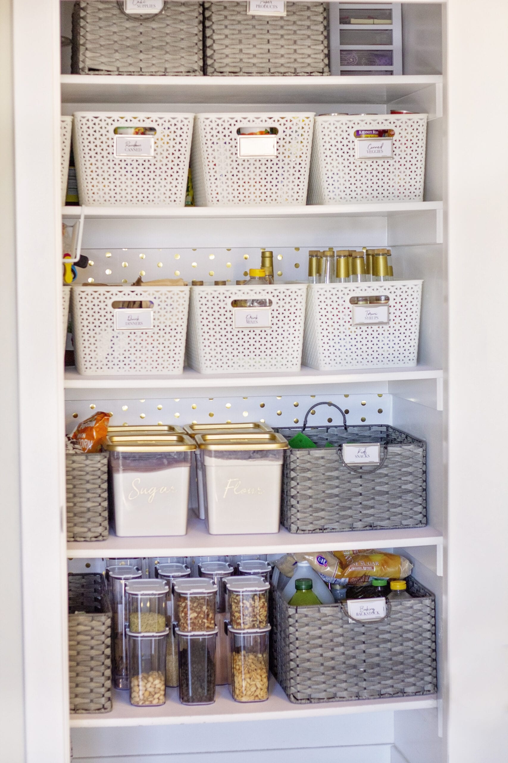 How To Organize Deep Kitchen Cabinets 12 Easy Tips to Organize a Deep Pantry Practical Perfection