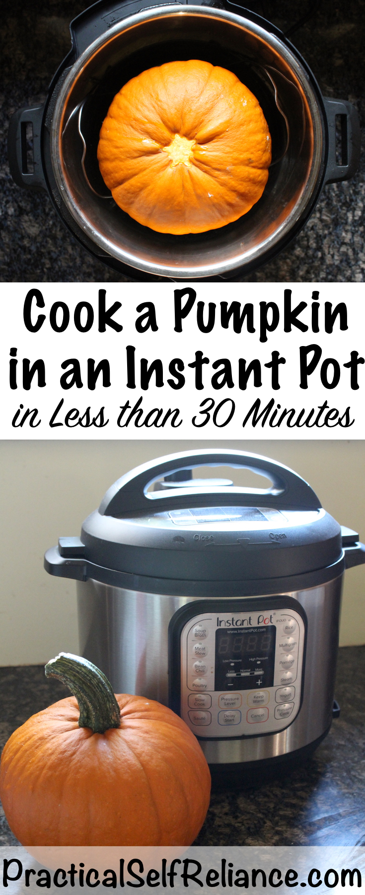 How to Cook a Pumpkin in an Instant Pot
