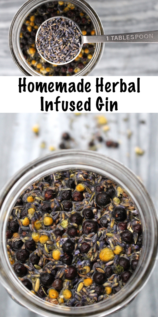 Homemade Herbal Gin