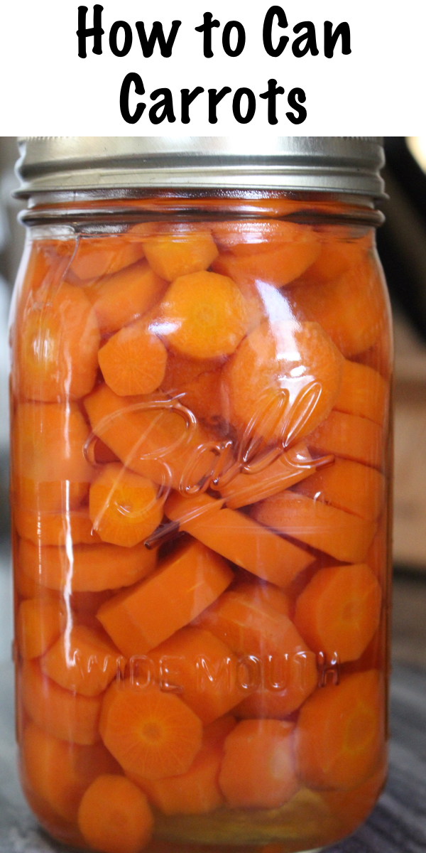 Canning Carrots