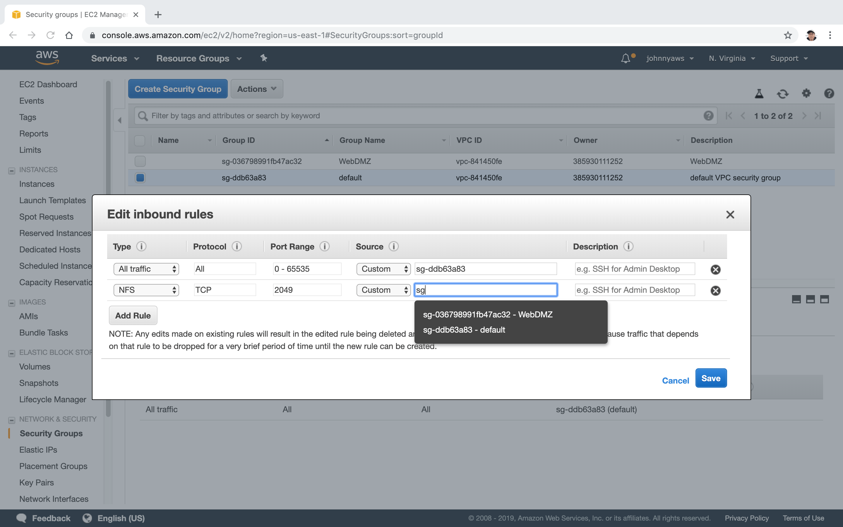 AWSEC2Elastic File System https//jojozhuang.github.io