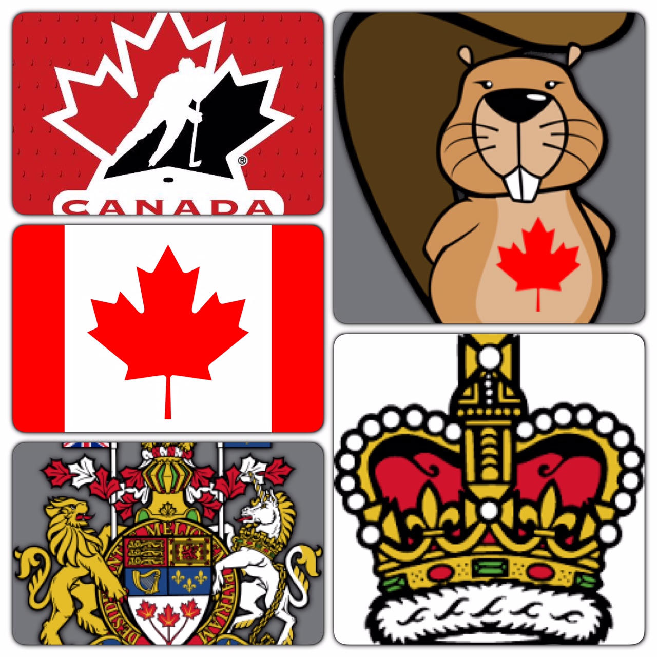 Canadian Symbols Practice Languages Online