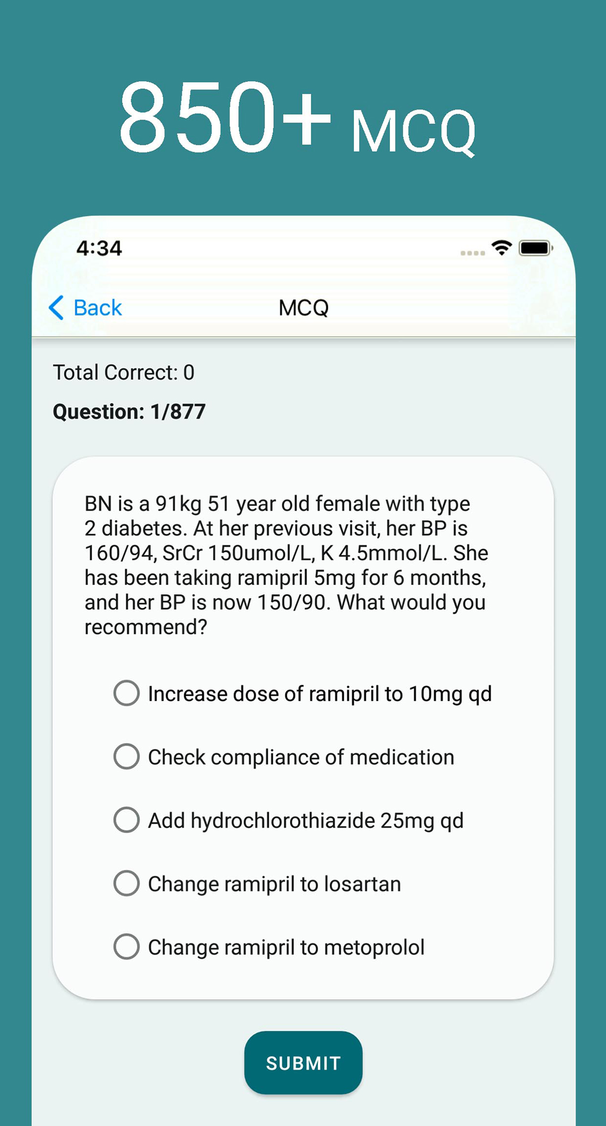 Practice PEBC MCQ and OSCE