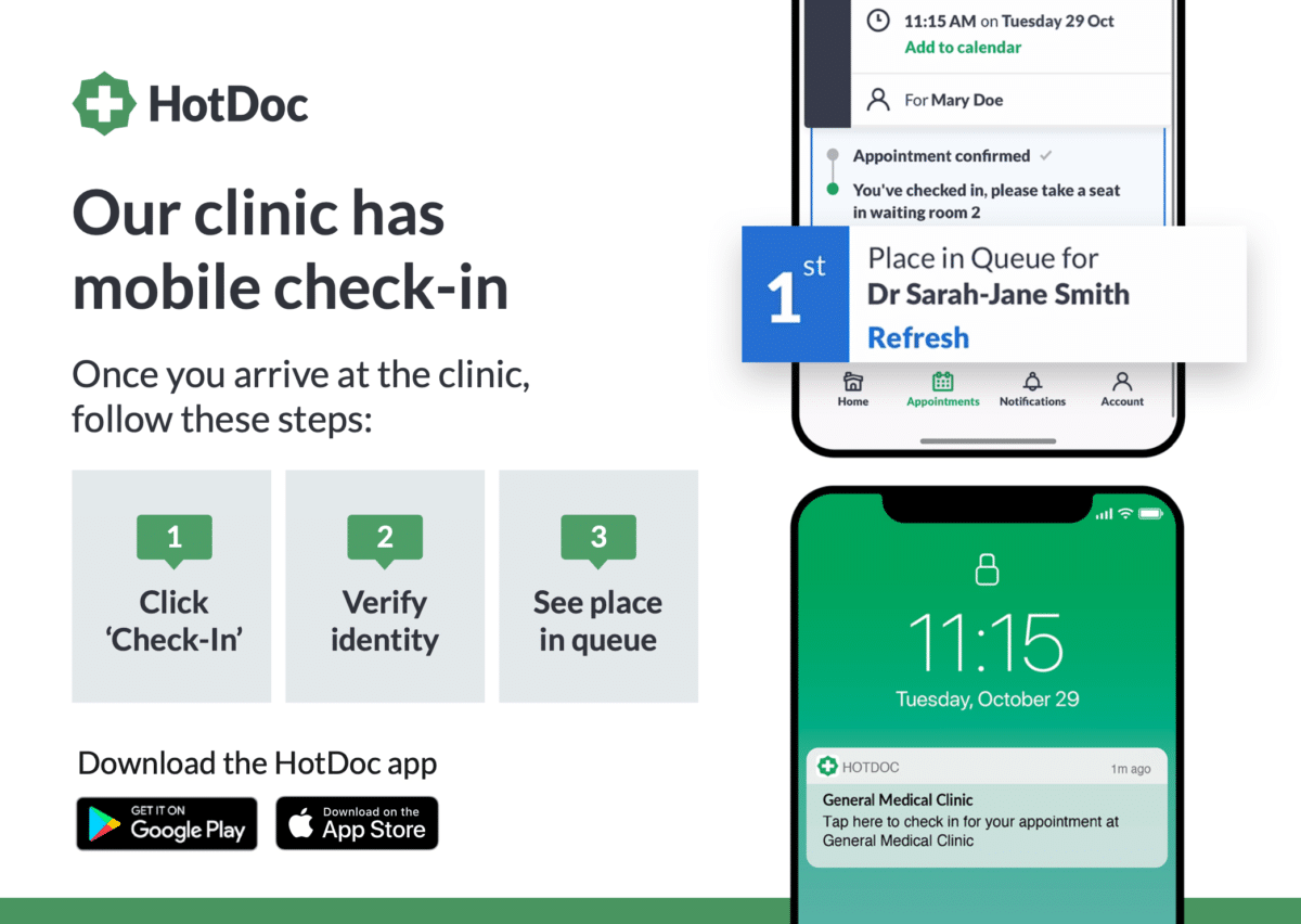 Digital CheckIn Resource Hub HotDoc