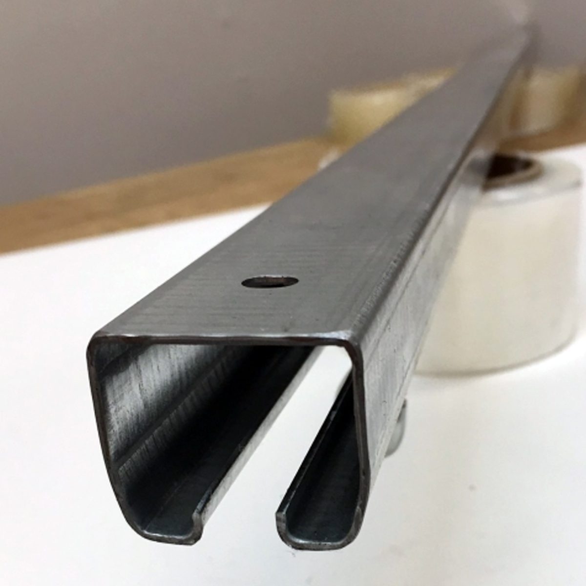 6 ft Steel Curtain Track (Includes Track Only) Practice Sports