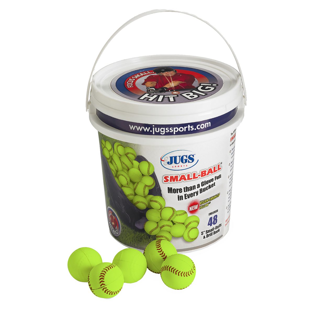 Jugs SmallBall Bucket Baseball Equipment Practice Sports, Inc.