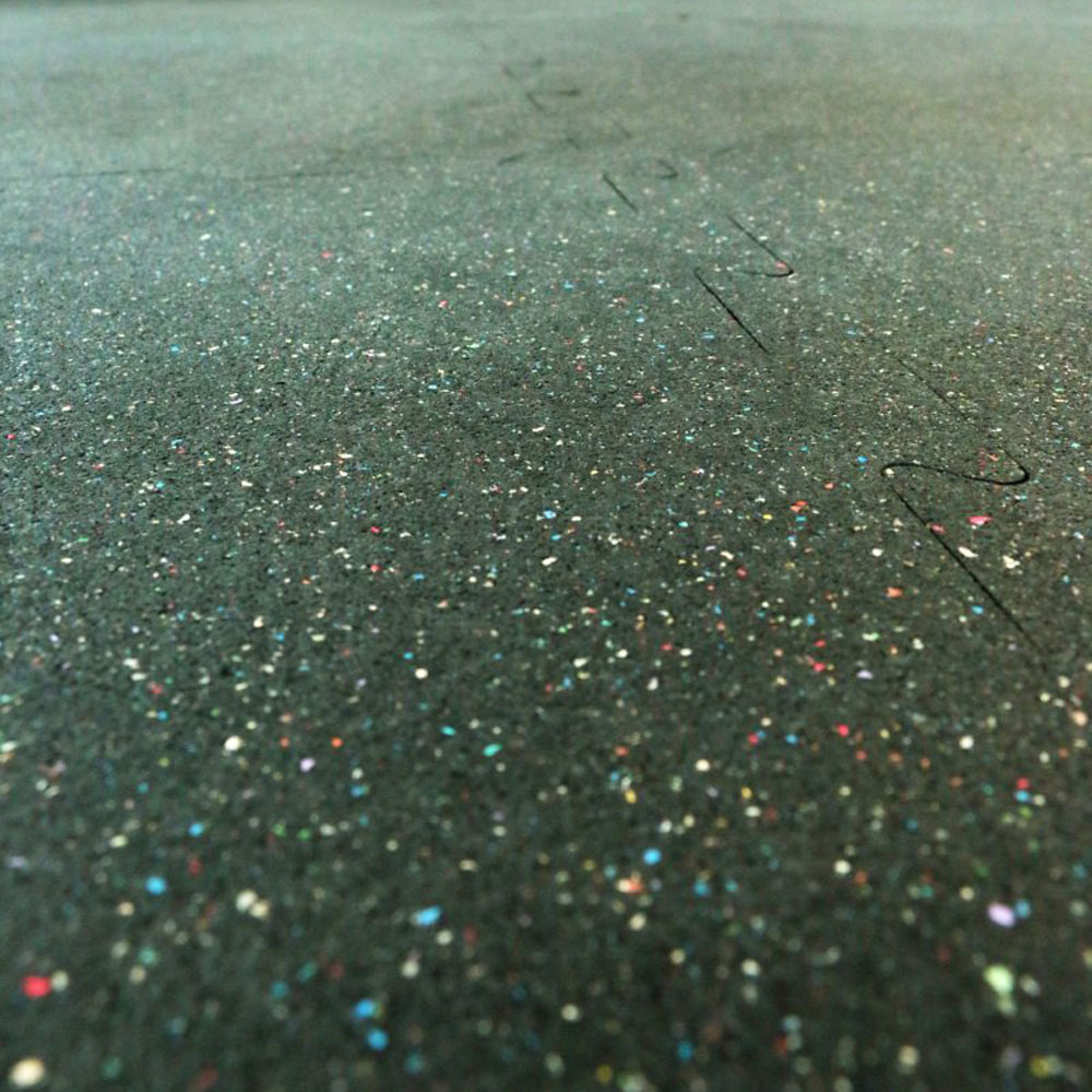 Confetti SportFloor 4′ Wide Rubber Flooring Roll Practice Sports