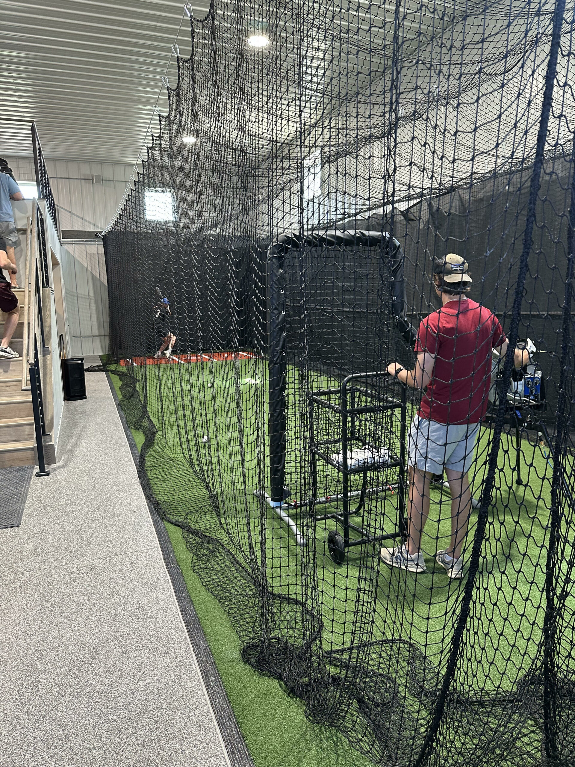 Customer Spotlight Retractable Batting Cage DIY Practice Sports