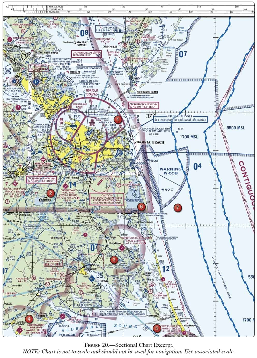 FAA Sectional Chart Test 1