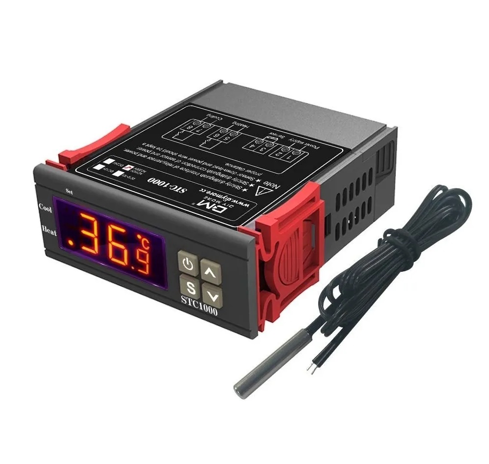 Control Temperatura Stc1000 110vac Refrigeracion Termostato