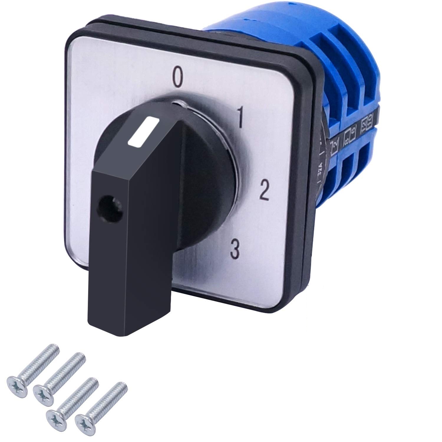 Selector de 4 Posiciones 0123 de 32 Amperes Industrial Switch de 3