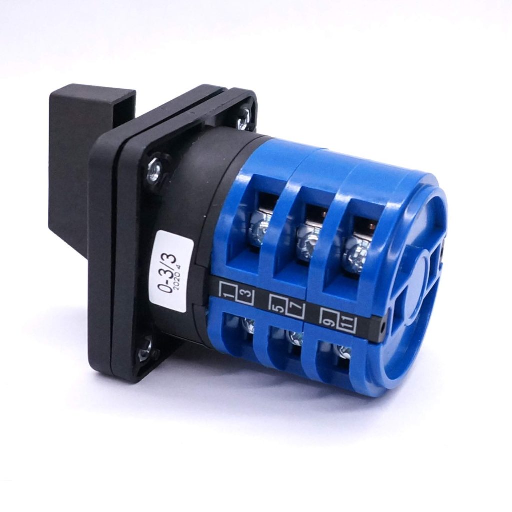 Selector de 4 Posiciones 0123 de 63 Amperes Industrial Switch de 3