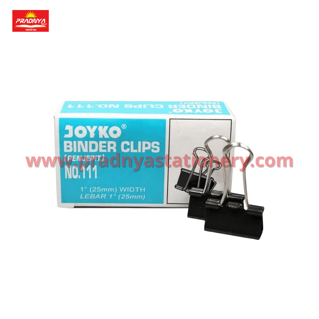 BINDER CLIP JOYKO NO 111 (KOTAK) Pradnya Stationery