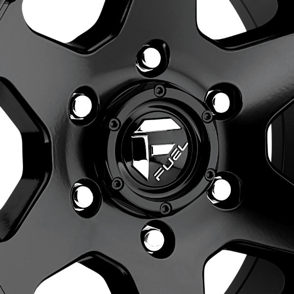 フューエルオフロード リッパー D589 マットブラック/グロスブラックリップ ランクル・プラド・ハイラックス・SUV・VANのアルミホイール