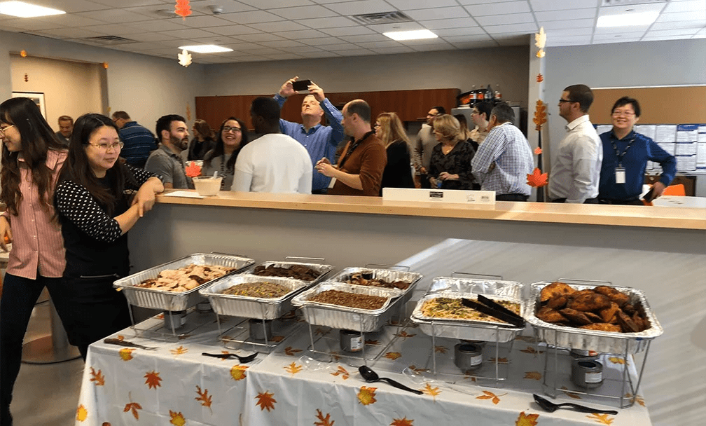 Potluck at the Hackensack Office Prager Metis
