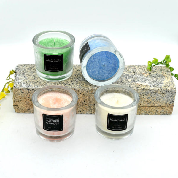 Fancy Round Glass Jar Candles Bulk Pragmism