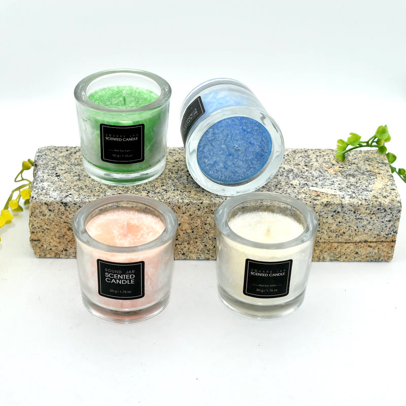 Fancy Round Glass Jar Candles Bulk Pragmism