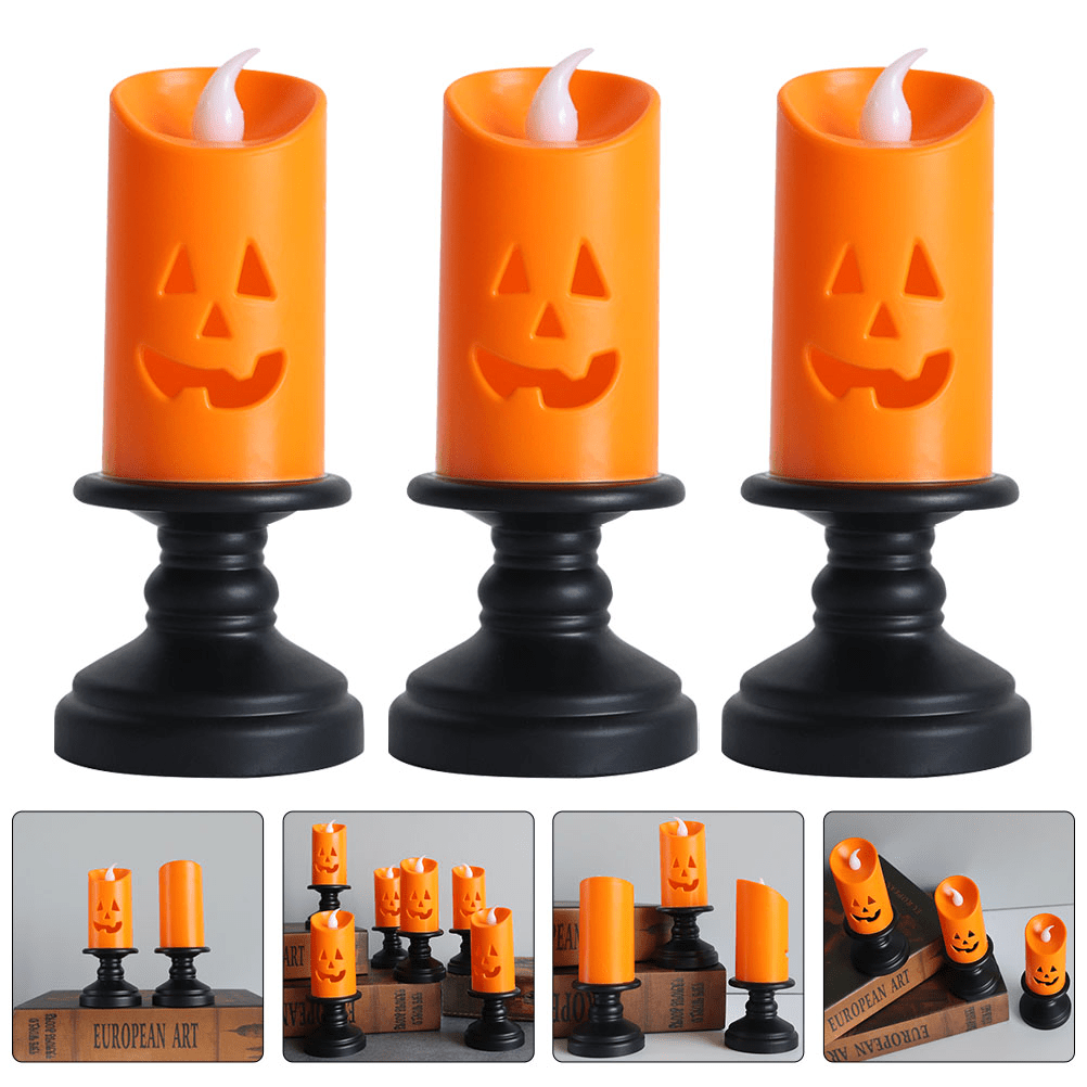 Fantastic Light up Halloween Decorations Indoor Set of 3pcs Pragmism