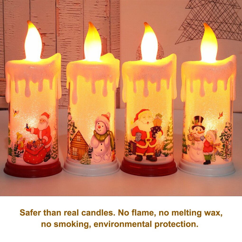 Stunning Christmas LED Candles Decorations Pragmism