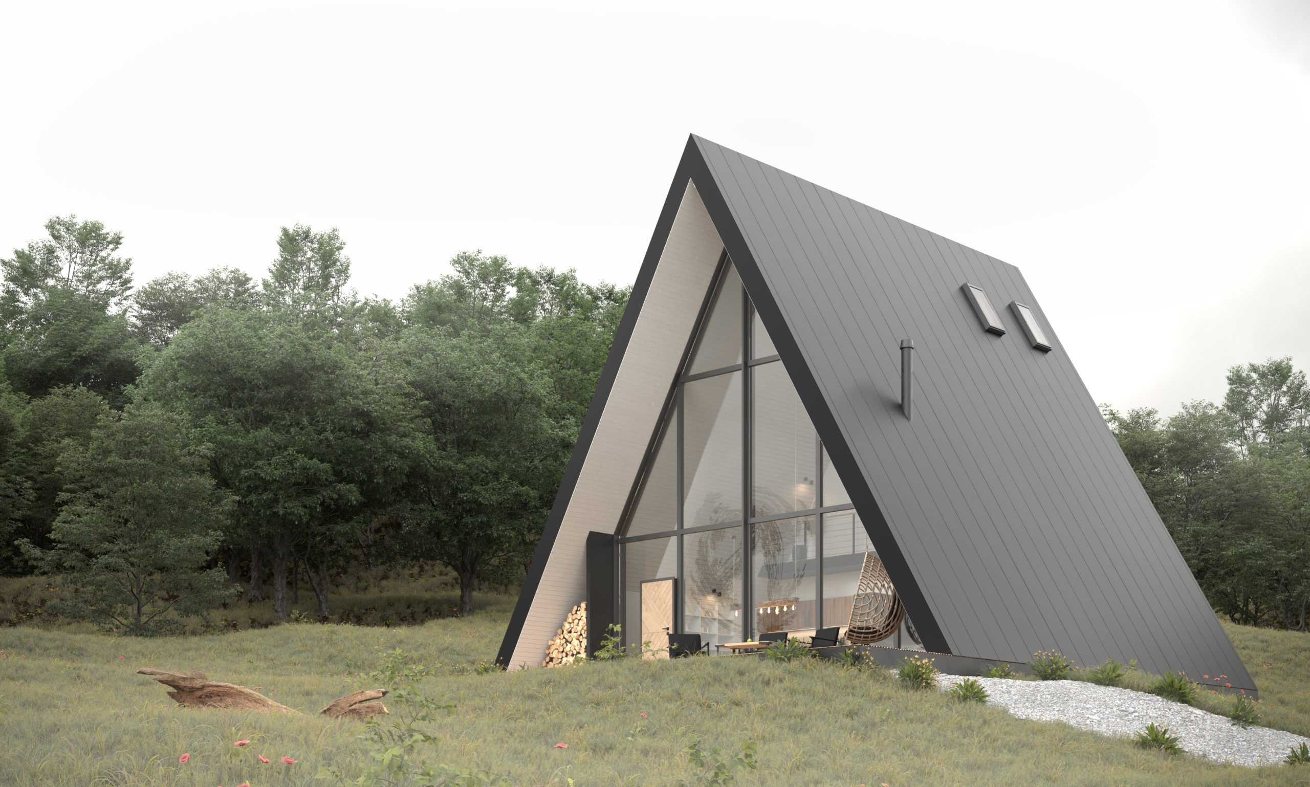 Casa Aframe pe deal PRAG Studio