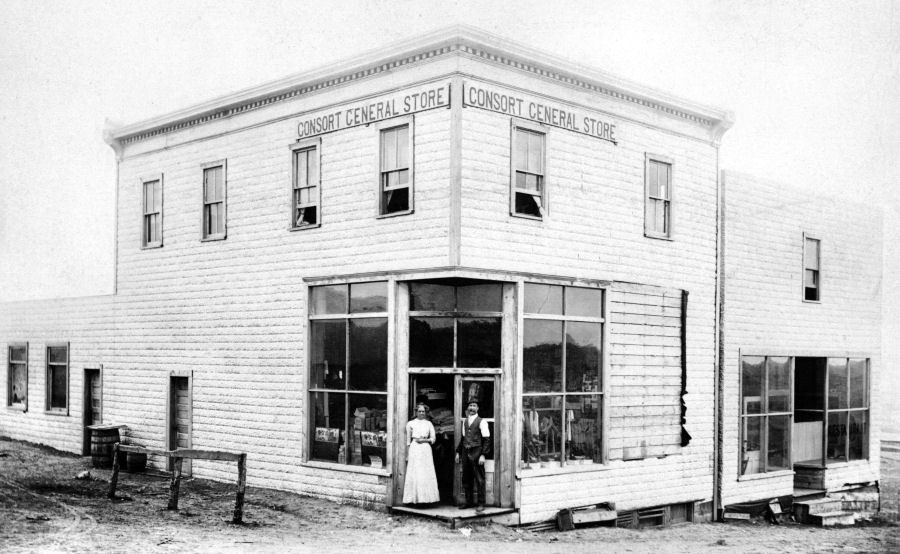 Historical photos photographs of Consort Alberta