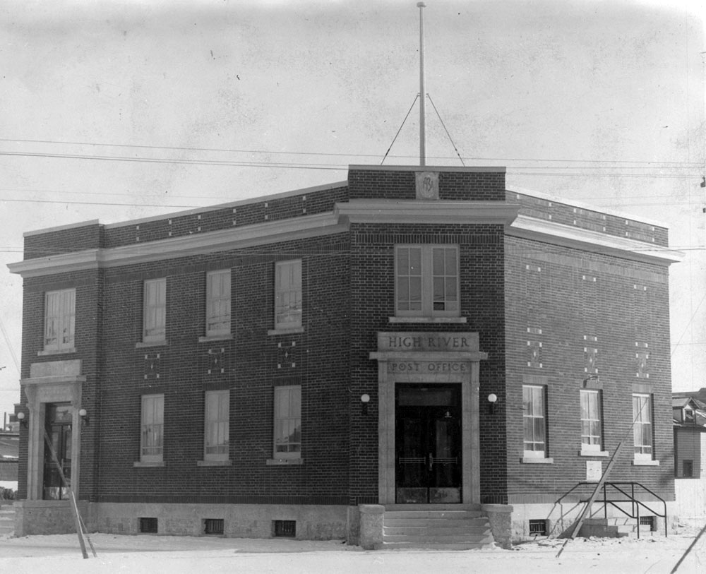 Historical photos photographs of High River Alberta