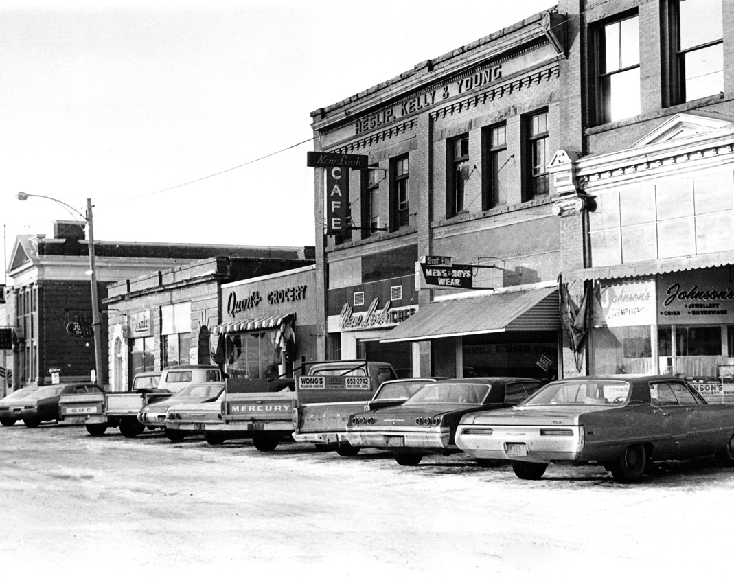 Historical photos photographs of High River Alberta