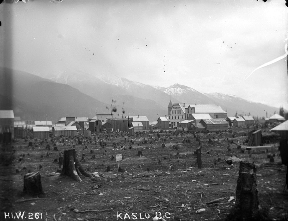 Historical photos photographs of Kaslo British Columbia