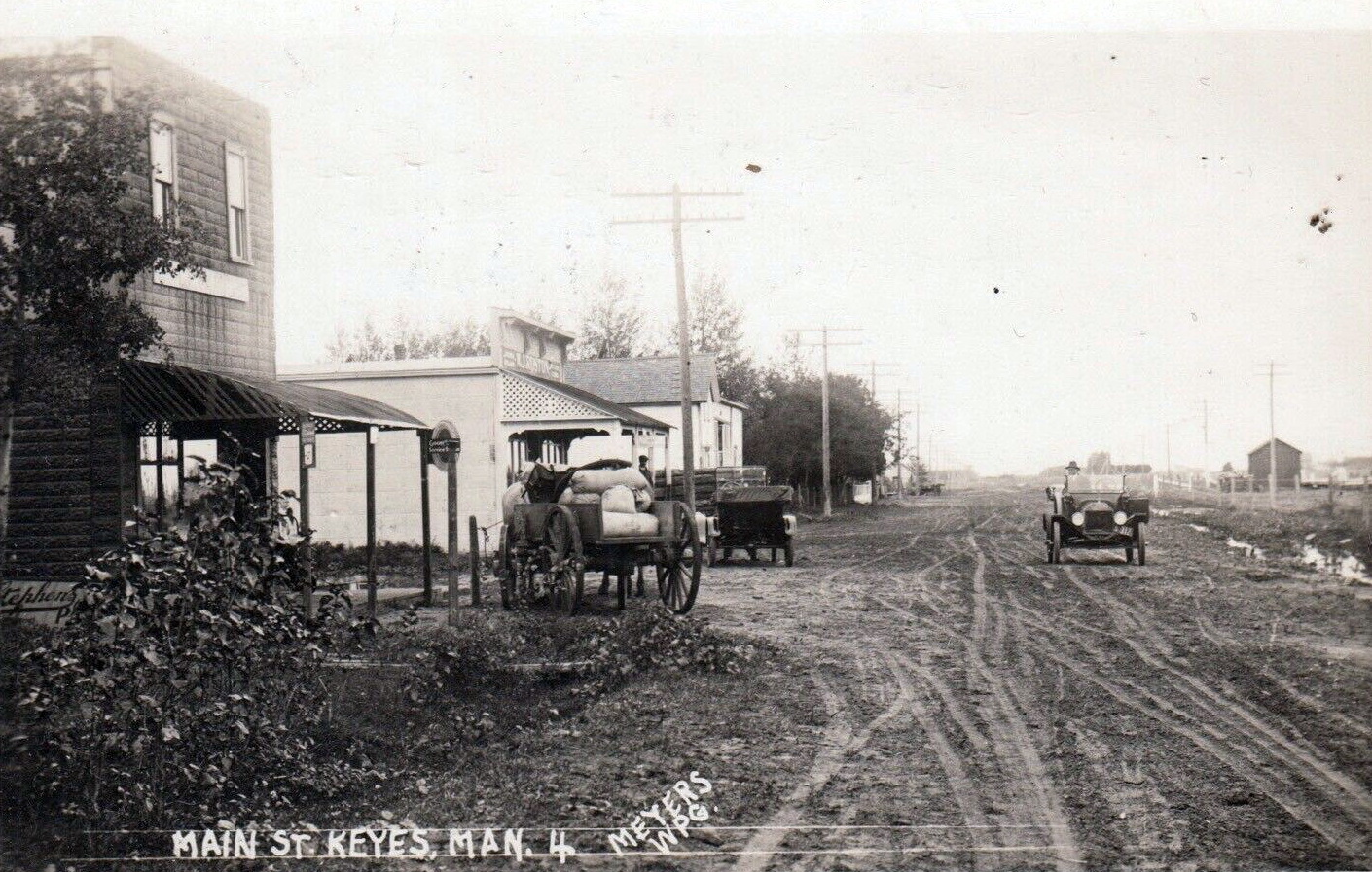 Historical photos photographs of Keyes Manitoba