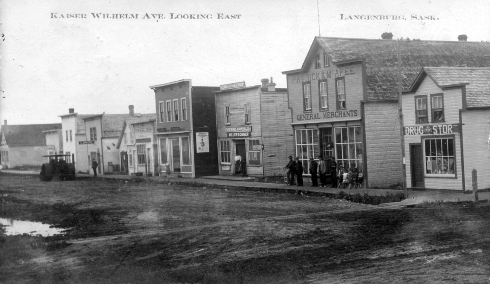 Historical photos photographs of Langenburg Saskatchewan