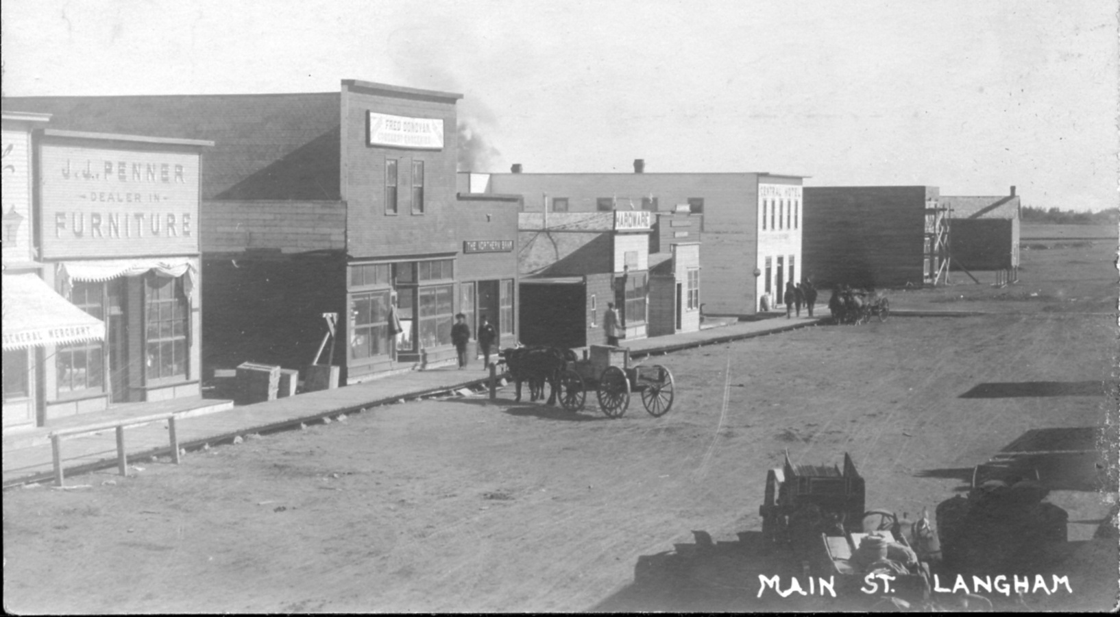 Historical photos photographs of Langham Saskatchewan