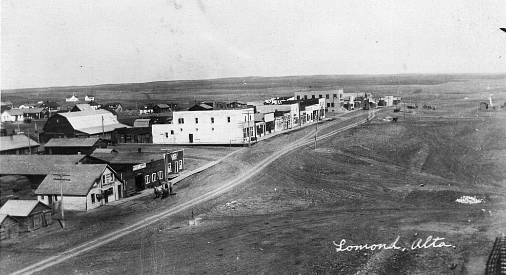 Historical photos photographs of Lomond Alberta