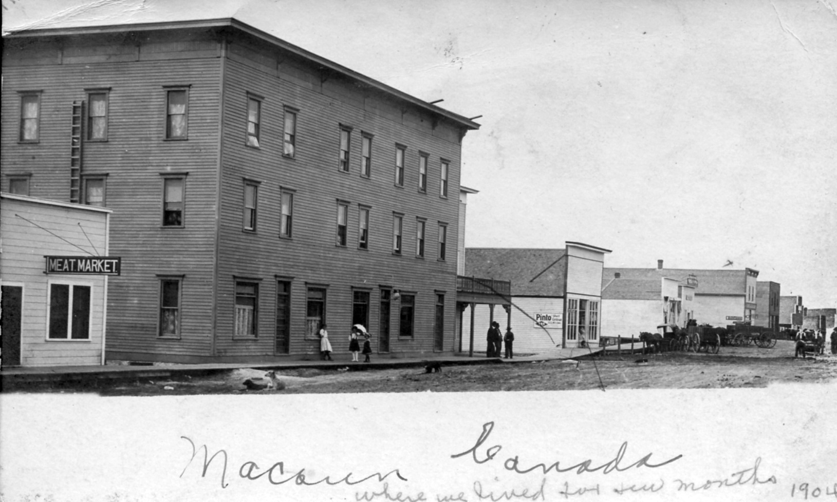 Historical photos photographs of Macoun Saskatchewan