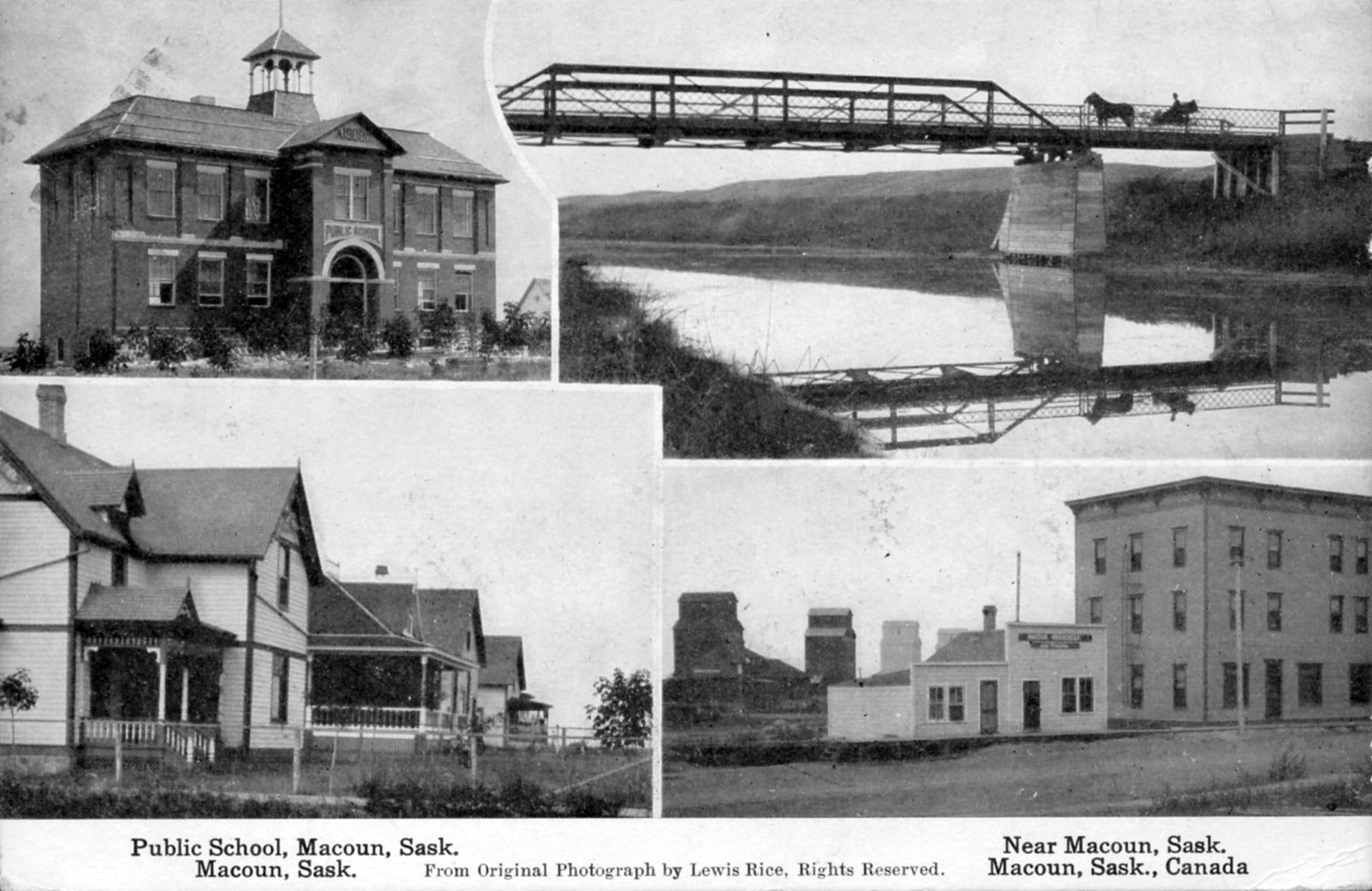 Historical photos photographs of Macoun Saskatchewan