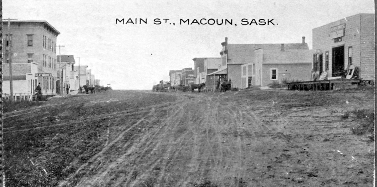 Historical photos photographs of Macoun Saskatchewan