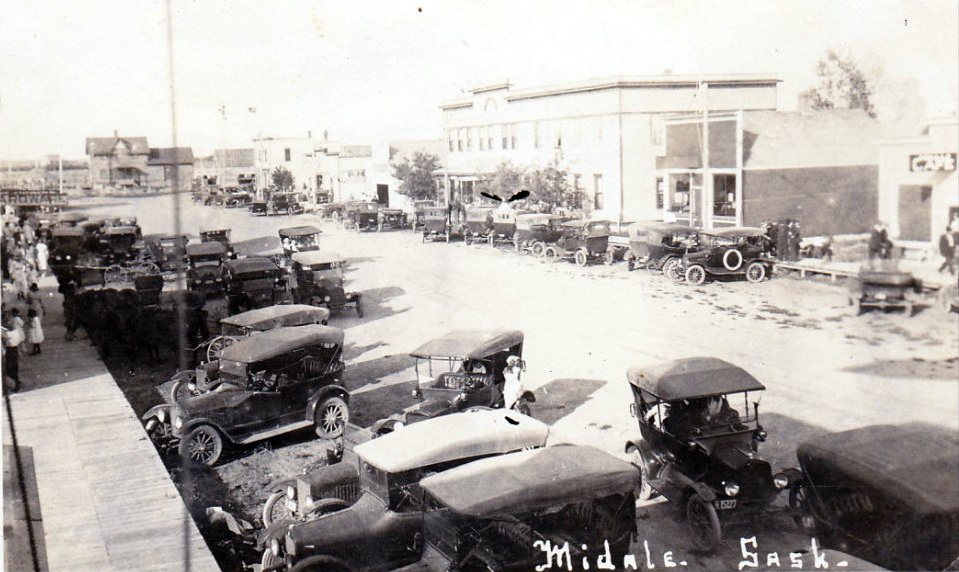 Historical photos photographs of Midale Saskatchewan
