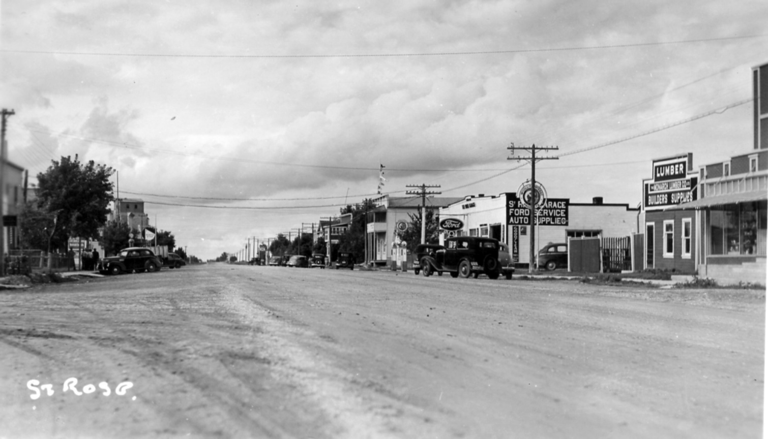 Historical photos photographs of Saint Rose du Lac Manitoba