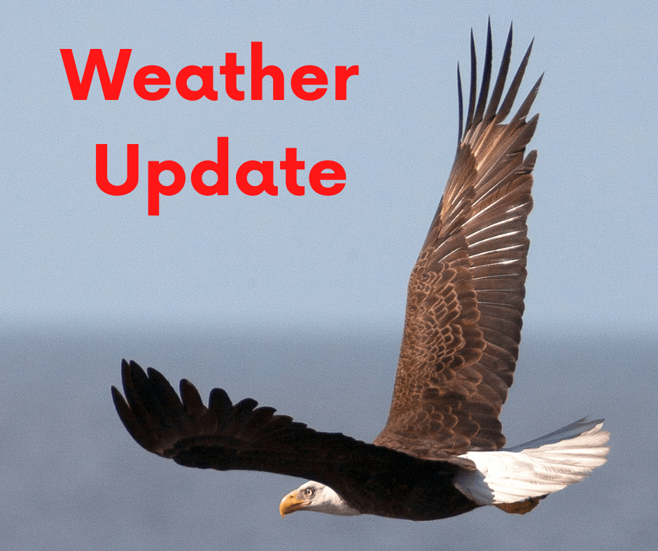 Bald Eagle Watch Weather Update Prairie Heritage Center O'Brien