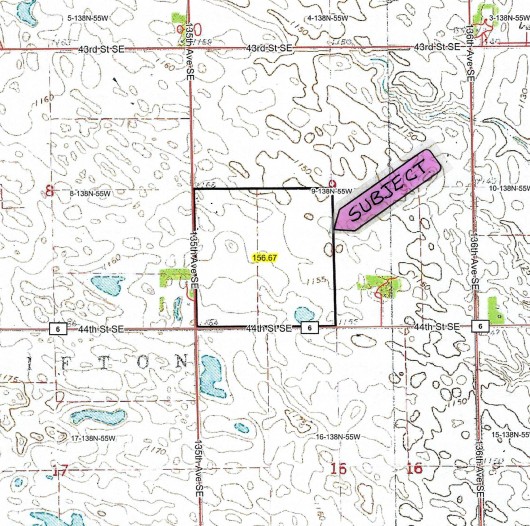 160 Ac Cass Co. ND Farm Land For Sale