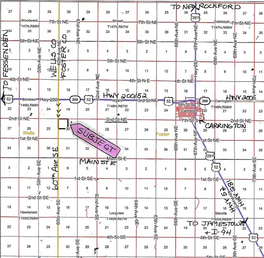 155 Ac Carrington Farm Land For Sale