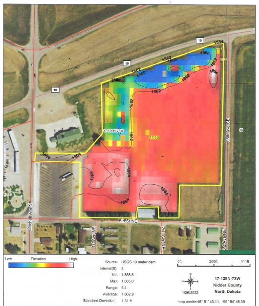 Steele I94 North Dakota Commercial Land For Sale