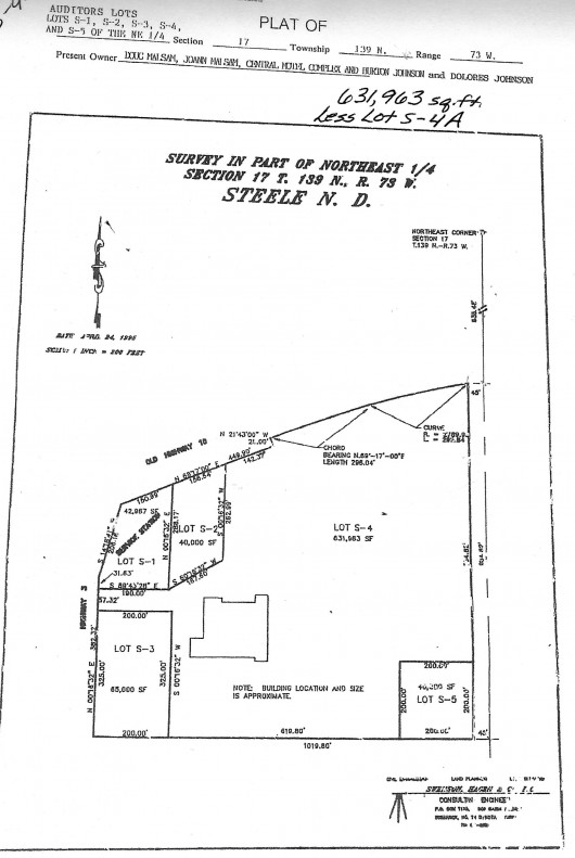 Steele I94 North Dakota Commercial Land For Sale