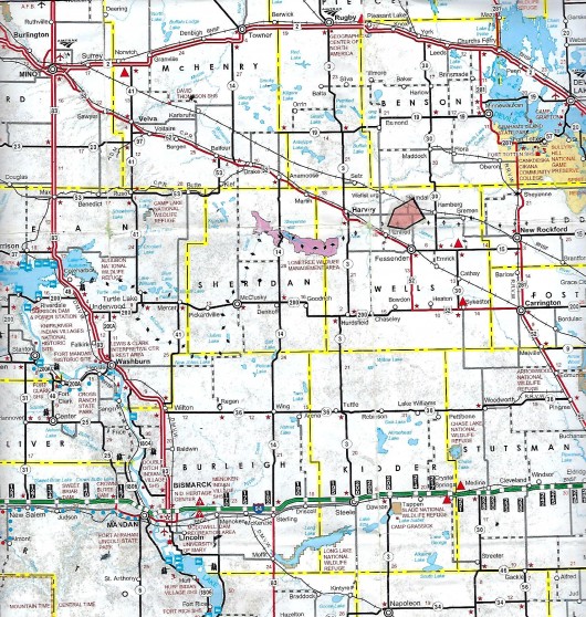160 Ac Fessenden Crop Land For Sale